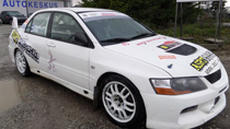 Pārdod N grupas Mitsubishi Lancer Evolution IX rallija auto
