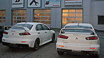 Jaunas Mitsubishi Lancer Evolution X RS rezerves daļas
