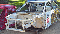 Mitsubishi Lancer Evolution dažādas virsbūves daļas un virsbūves paneļi